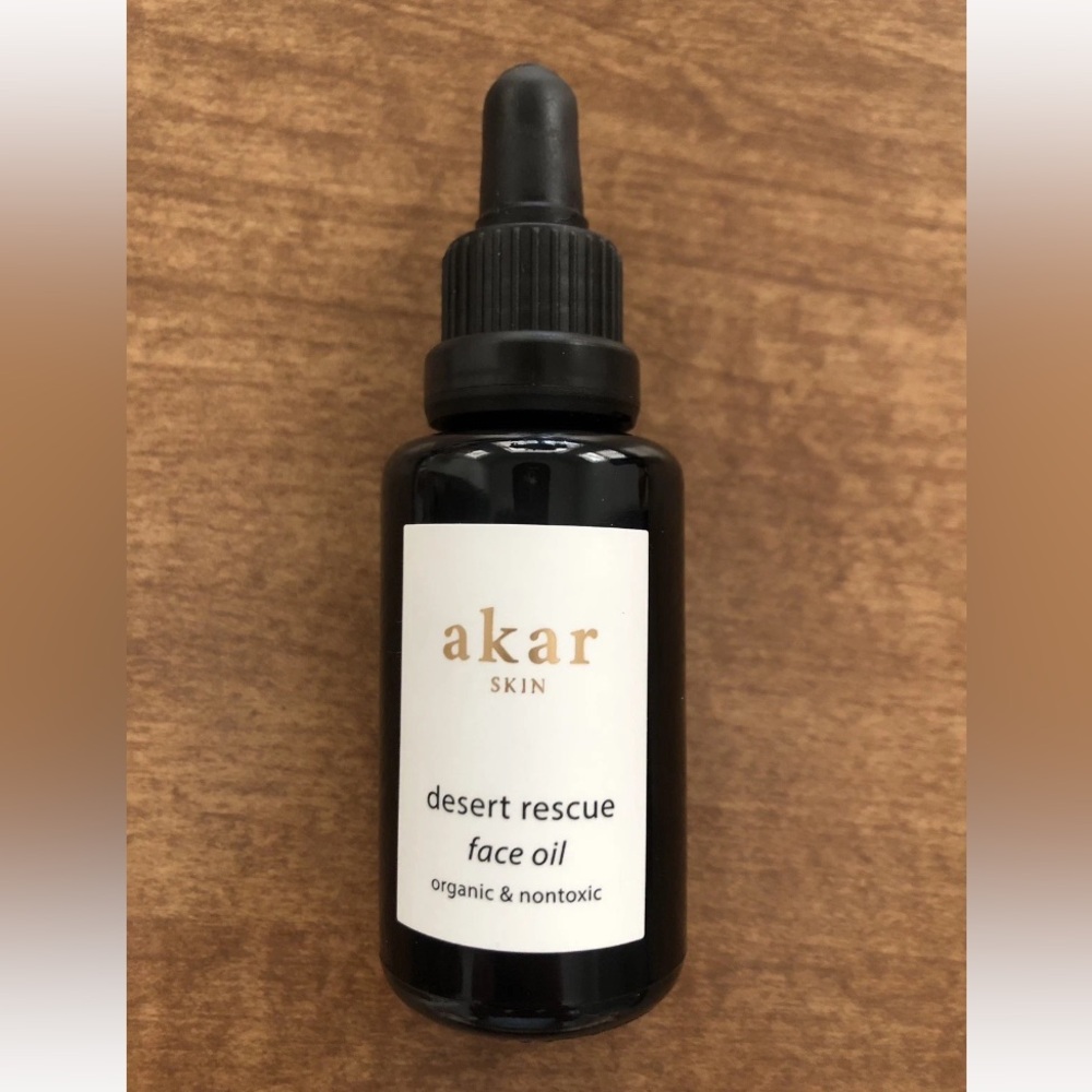 Akar Skin Desert Rescue Face Oil Legacy Packaging 1 oz 30ml Full Size ❤️